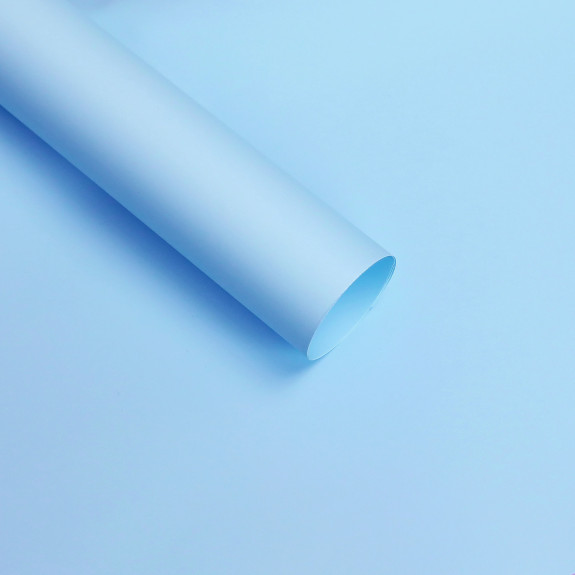 Пленка матовая двухсторонняя в листах 131 Light Blue