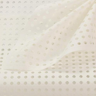 Perforated paper in sheets White