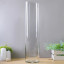 Glass transparent vase for flowers cylinder "Special" 15 x 60 cm