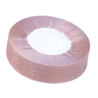 Organza Ribbon 25mm x 50yards Vintage Powder