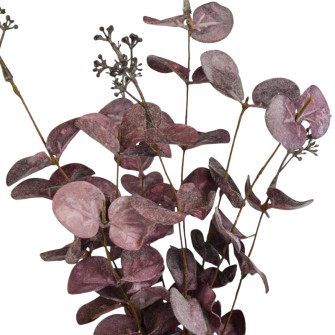 Artificial bouquet Eucalyptus Red