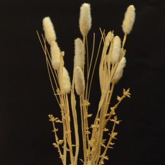 Artificial bouquet Natural hare's tail