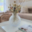 Flask round vase for flowers Texture Prozora Max
