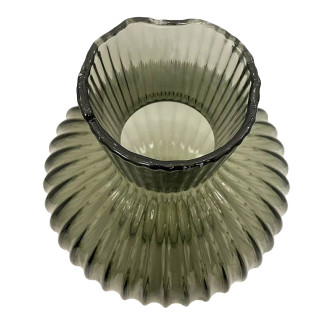 Glass vase-flask 11 x 28 x 35 cm