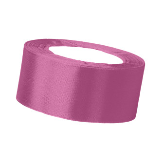 Satin ribbon 3,8cm x 25 yards Fuchsia