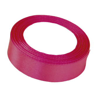 Satin ribbon 25mm x 25 yards Fuchsia