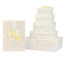 Gift box set of 6 pieces White
