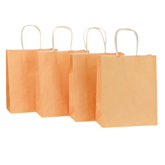 Kraft package 22 x 27 x 11 cm Beige
