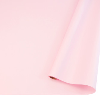 Matte film in a roll 65cm x 7m Soft Pink