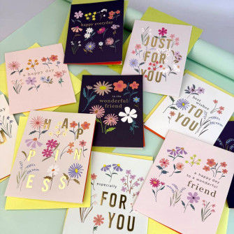 Greeting card with envelope "Wildflowers"