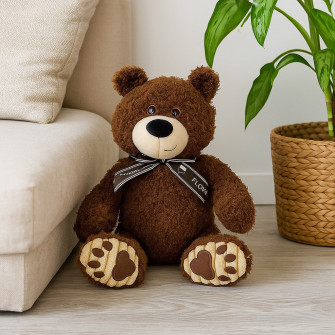Polyester toy BULU bear brown