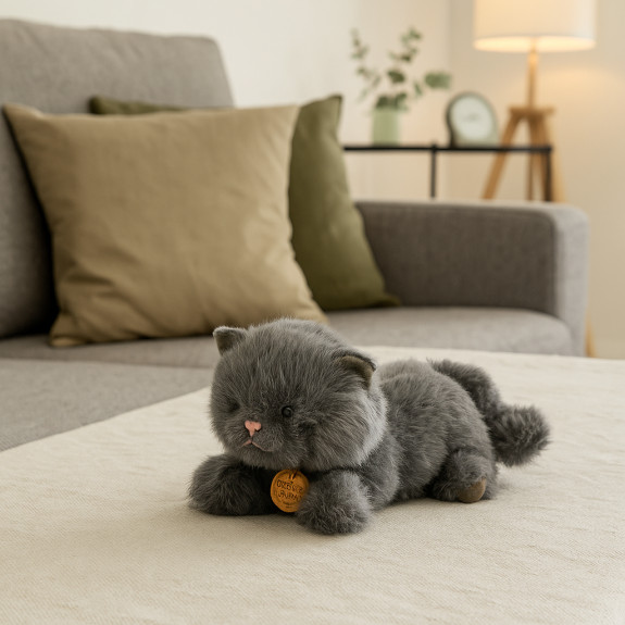 Tommy the Cat Soft Toy Black
