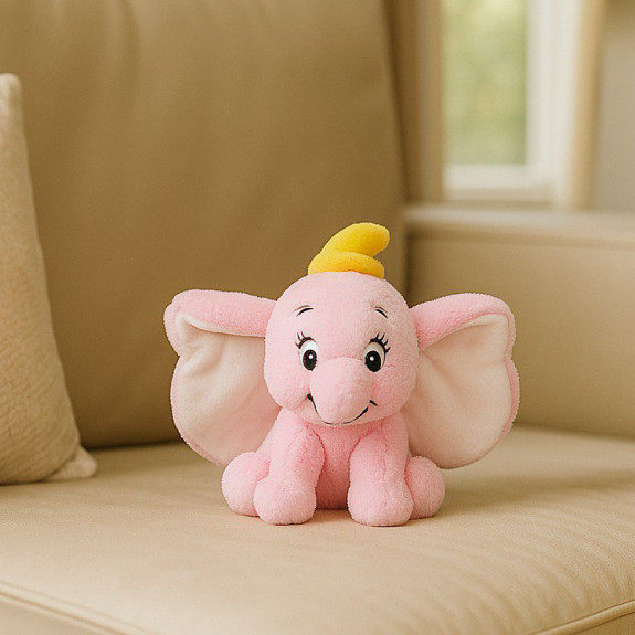Dumbo the Elephant Soft Toy Pink