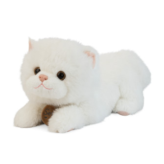Мягкая игрушка Котик Томи Белый