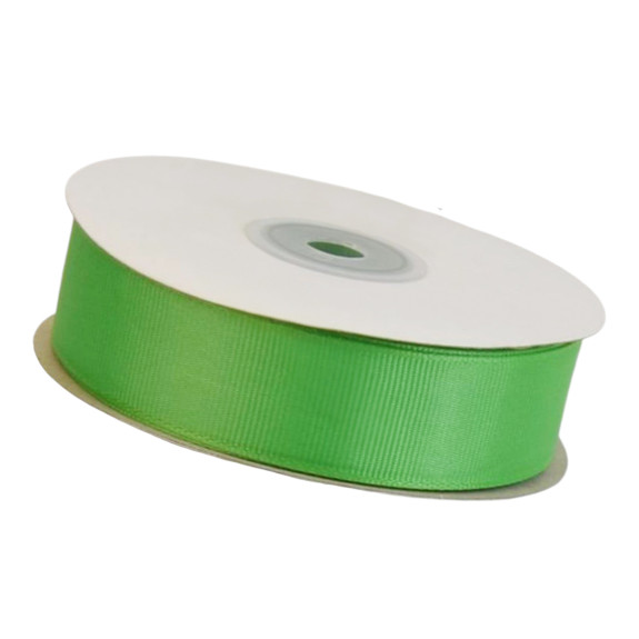 Стрічка репсова 2,5cм х 22м Apple Green 19