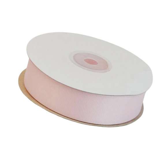 Стрічка репсова 2,5cм х 22м Powder Pink 61