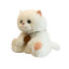 Soft toy Cat Tommy sitting White