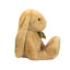 Polyester toy Large rabbit with a bow Beige