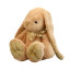 Polyester toy Large rabbit with a bow Beige