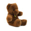 Polyester toy Bear Franek brown
