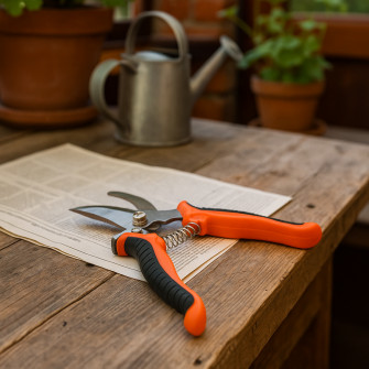 Flower secateurs 19 x 5.4cm