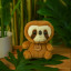Sloth Martin soft toy