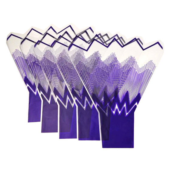 Пакеты для цветов полипропиленовые Purple
