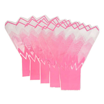 Polypropylene flower bags Lt Pink
