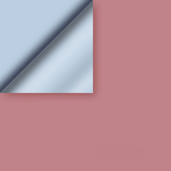 Matte double-sided film Rust + Light Blue