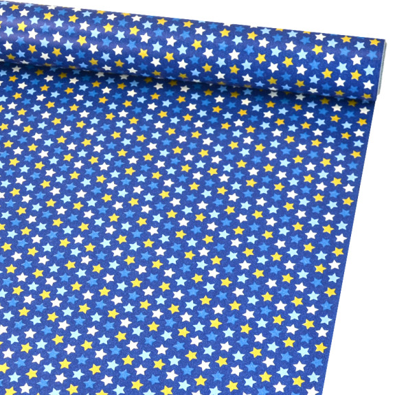 Coated paper 70cm x 7m "Mix of prints" in assortment