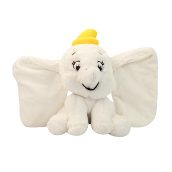 Soft toy Elephant Dumbo White