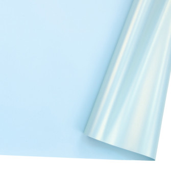Matte pearlescent film in a roll 60cm x 20m 07 Light Blue