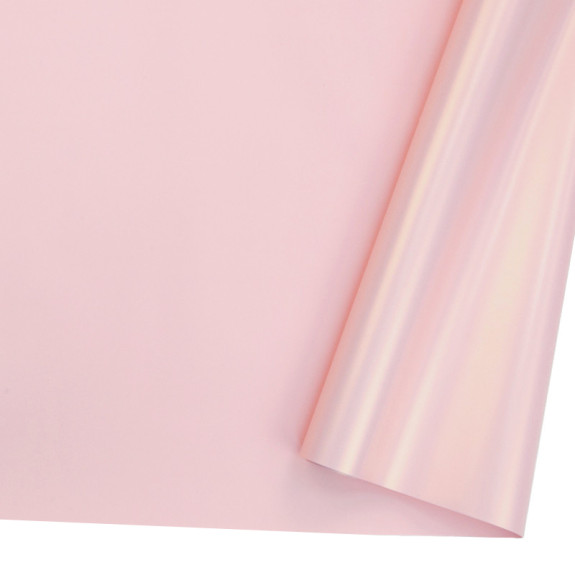 Плівка матова перламутрова в рулоні 60см х 20м 05 Light Pink