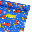 Paper charted 70cm x 7m "Santa with gifts on blue"