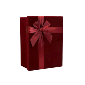 Set of 9 rectangular boxes "Red Velvet"