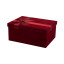 Set of 9 rectangular boxes "Red Velvet"