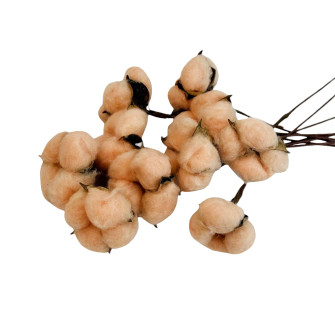 Artificial peach cotton branch