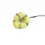 Artificial cotton branch Vanilla