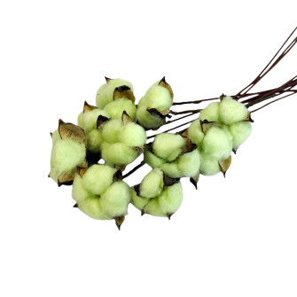 Artificial branch of cotton mint