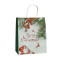 Пакет паперовий 22 х 27 х 11см "Merry Christmas на білому"