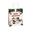 Paper bag 22 x 27 x 11cm "Christmas tree on green"