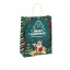 Paper bag 16 x 22 x 8cm "Merry Christmas on white"