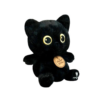 Игрушка мягкая Котик Феликс Черный