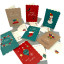 Greeting New Year's card with an envelope "Stockings"
