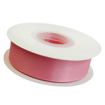 Rep ribbon 2.5cm x 22m Pink 150