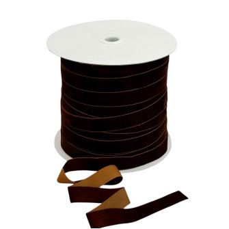 Velvet ribbon 2cm x 91m Chocolate 119