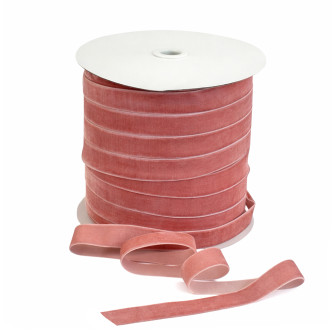 Velvet ribbon 2cm x 91m Powder 216