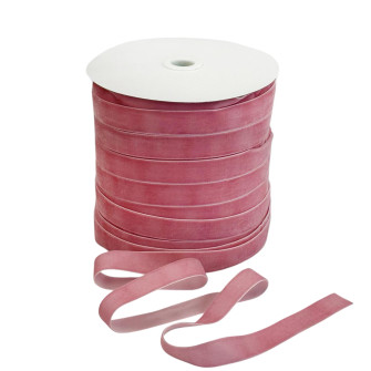 Velvet ribbon 2 cm x 100 yards Pink