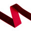 Velvet ribbon 3.8 cm x 50 yards Bordeaux