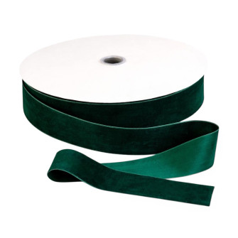 Velvet ribbon 3.8 cm x 50 yards Yalynkova